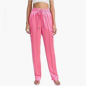 Cinq à Sept Sarie Straight Leg Pants, Electric Pink